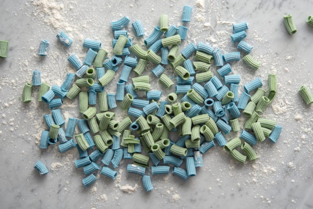GNT EXBERRY blue green pasta